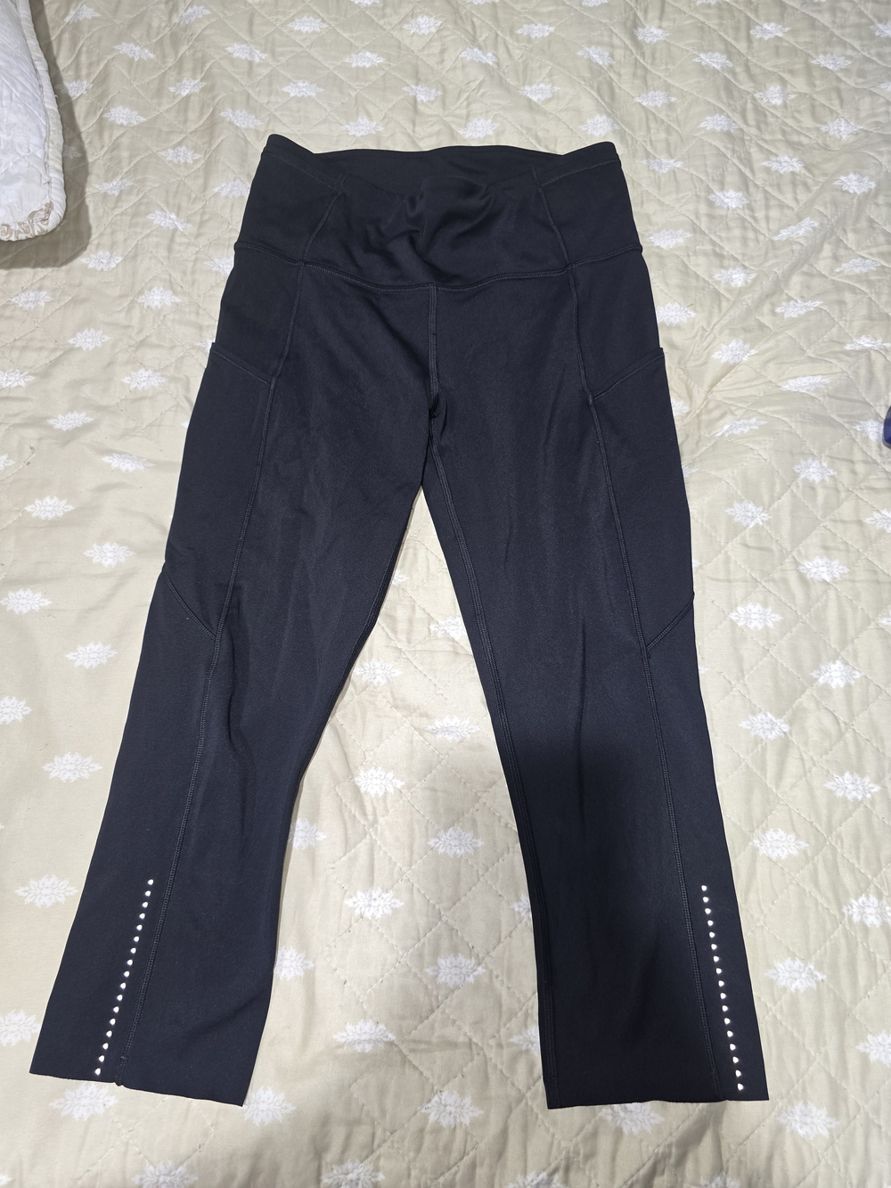 Lululemon High-Waist Black Performance Capri Pants